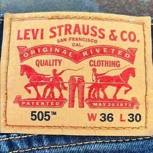 Levi's Classic Straight Blue Jeans new no tags